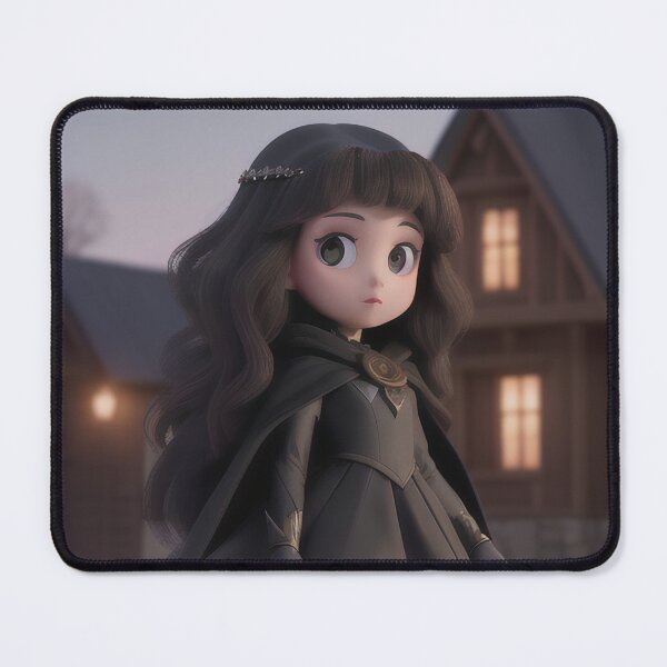 Item preview, Mystical Winter Cloaked Girl Portrait designed and sold by MoonGlyphSilence.
