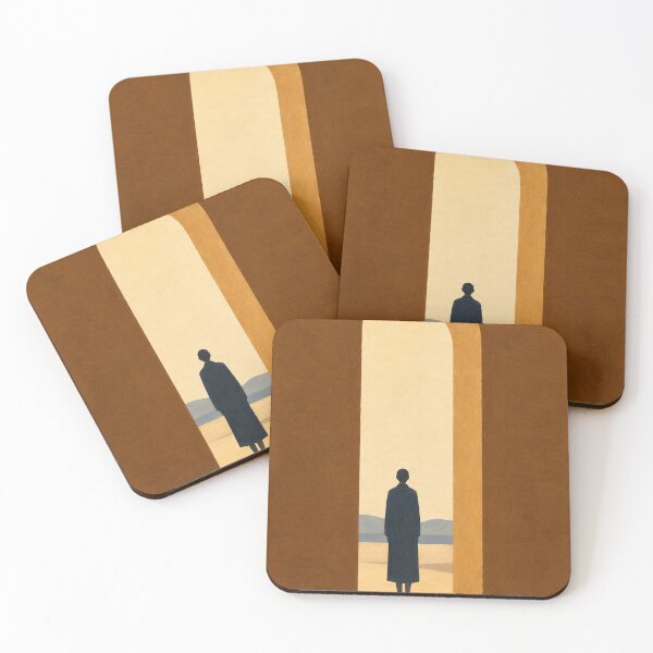 Item preview, "Waiting at the Door" – Modern Figurative Archway Artwork designed and sold by Moodzu.