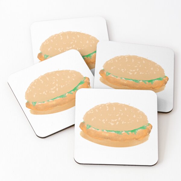 Item preview, Chicken burger painting perfect gift designed and sold by ArsenicWitch.