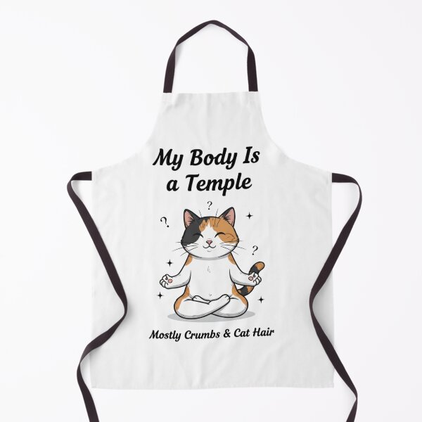 Item preview, Mostly Crumbs and Cat Hair: Zen Calico Cat Yoga Vibe designed and sold by OlgaLuna_Designs.
