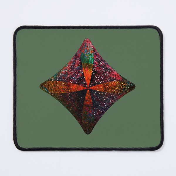 Item preview, Stardust Rhombus – Psychedelic Geometric Space Collage designed and sold by MAMA.art.Rio <Marsailhe_Milward>.
