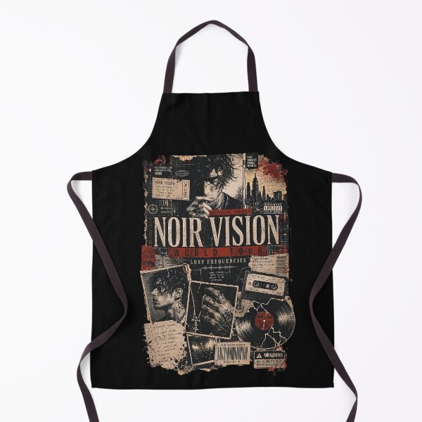 Item preview, Noir Vision Retro Collage World Tour Poster designed and sold by SandyPlace.