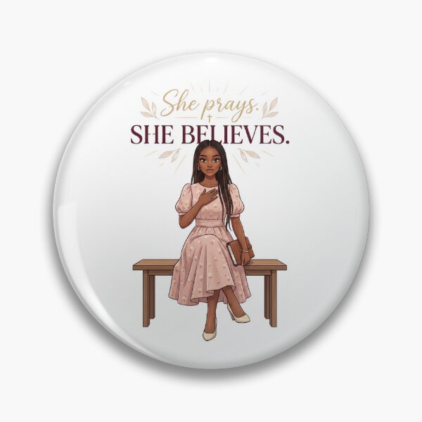 Item preview, She Prays. She Believes designed and sold by Amanio.