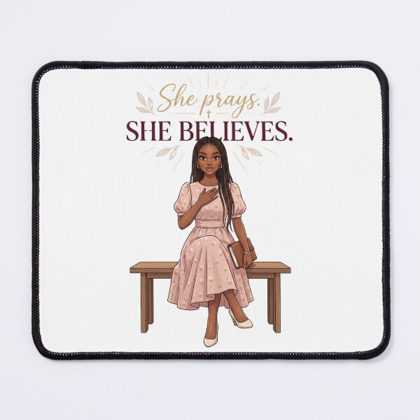 Item preview, She Prays. She Believes designed and sold by Amanio.
