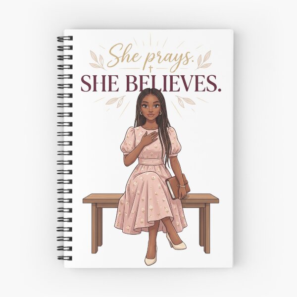 Item preview, She Prays. She Believes designed and sold by Amanio.