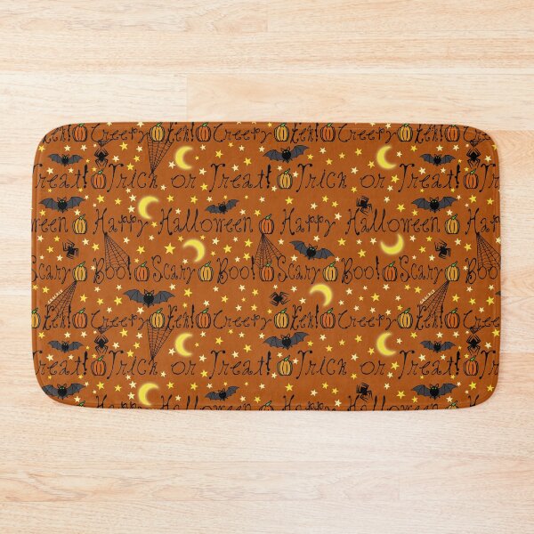 Item preview, Brown Halloween Typography designed and sold by JanGrackle.