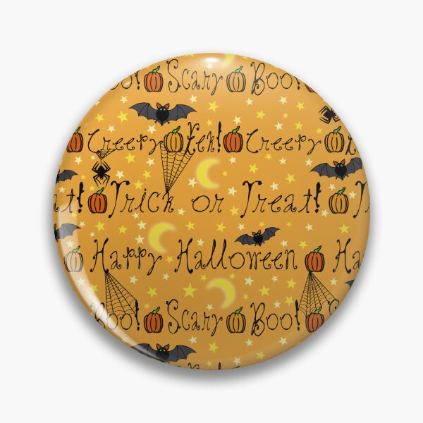 Item preview, Orange Halloween Typography designed and sold by JanGrackle.