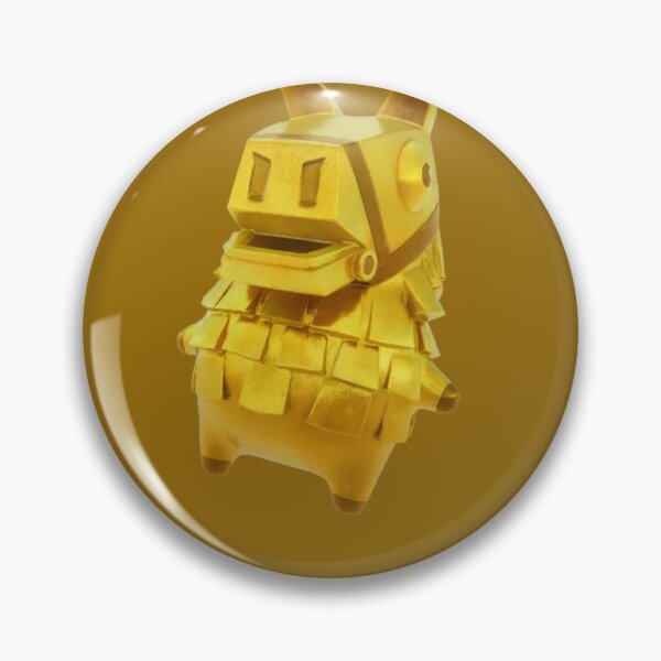 Item preview, Fortnite Gold Llama Sprite designed and sold by Pine & Pixels.