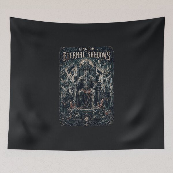 Item preview, Kingdom Of Eternal Shadows Dark Fantasy Art designed and sold by SandyPlace.