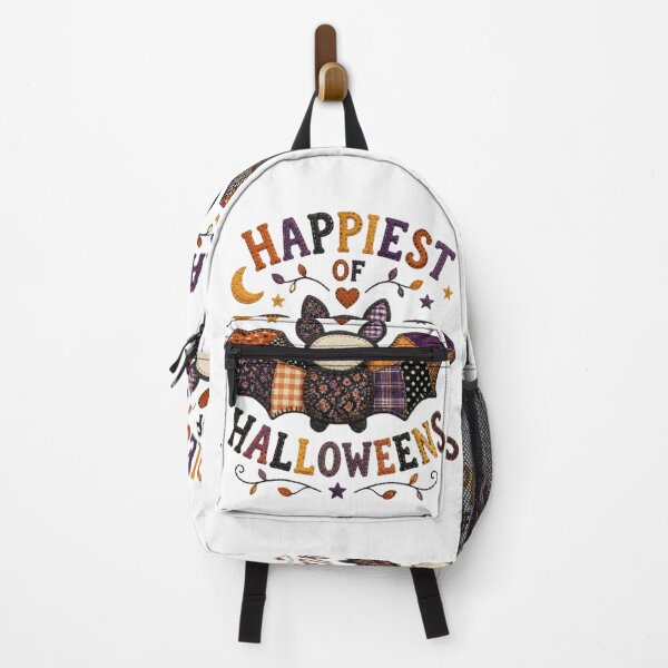 Item preview, Happiest Of Halloweens Patchwork Bat Halloween Design designed and sold by Panom Suavichien.