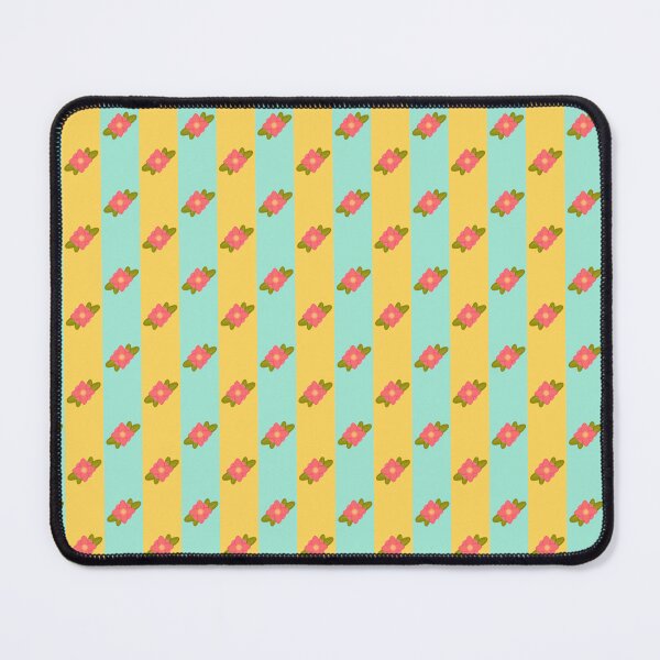 Item preview, Pink Floral Stripes designed and sold by RebelCatStudios(RCS).