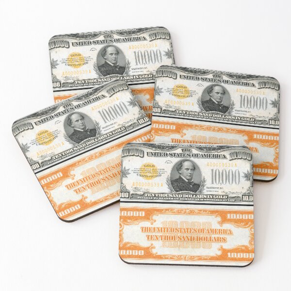 Item preview, Vintage Money $10000 Bank Note | Ten Thousand Dollars designed and sold by PureVintageLove.