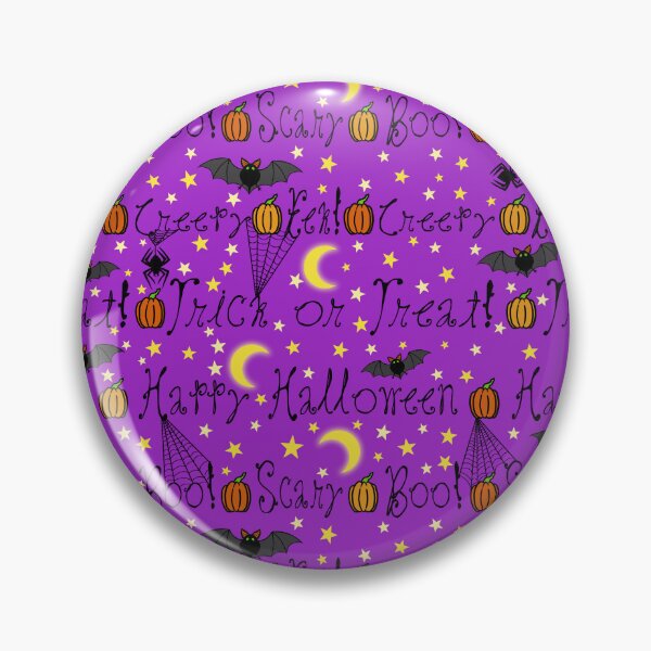 Item preview, Purple Halloween Typography designed and sold by JanGrackle.