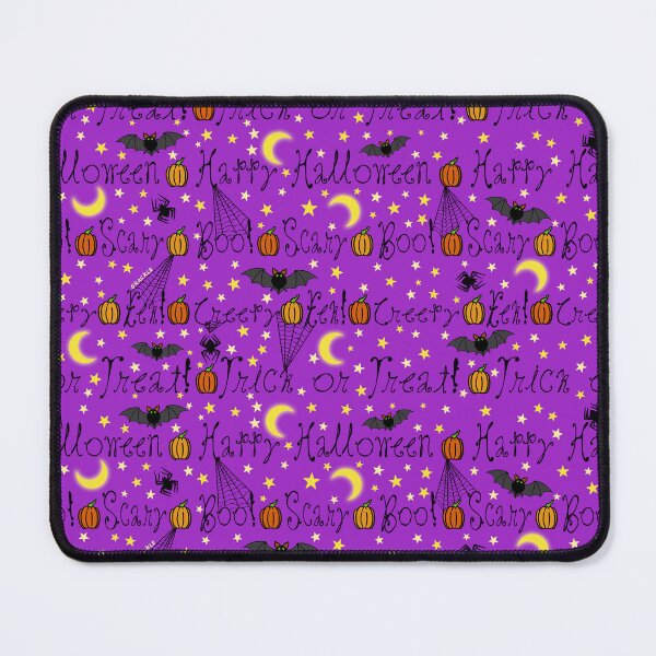 Item preview, Purple Halloween Typography designed and sold by JanGrackle.