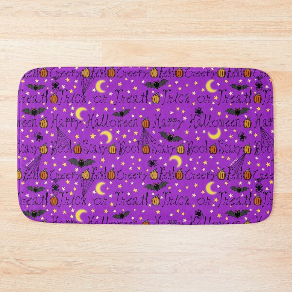Item preview, Purple Halloween Typography designed and sold by JanGrackle.