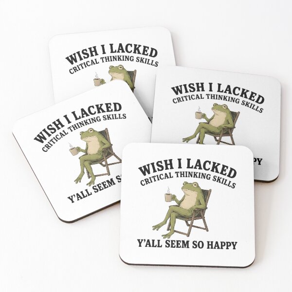 Item preview, Wish I Lacked Critical Thinking Skills Y'all Seem So Happy designed and sold by maple-moon.