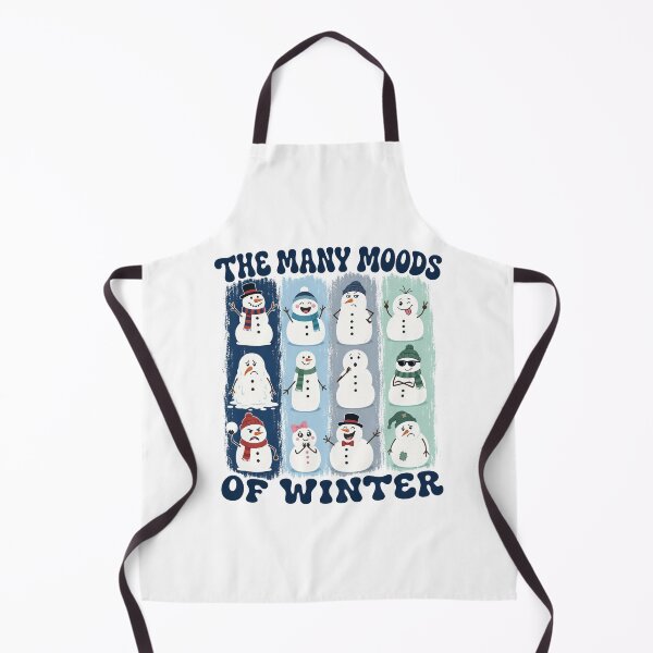 Item preview, Many Moods Of Winter Funny Snowman Faces designed and sold by NSB-Design.