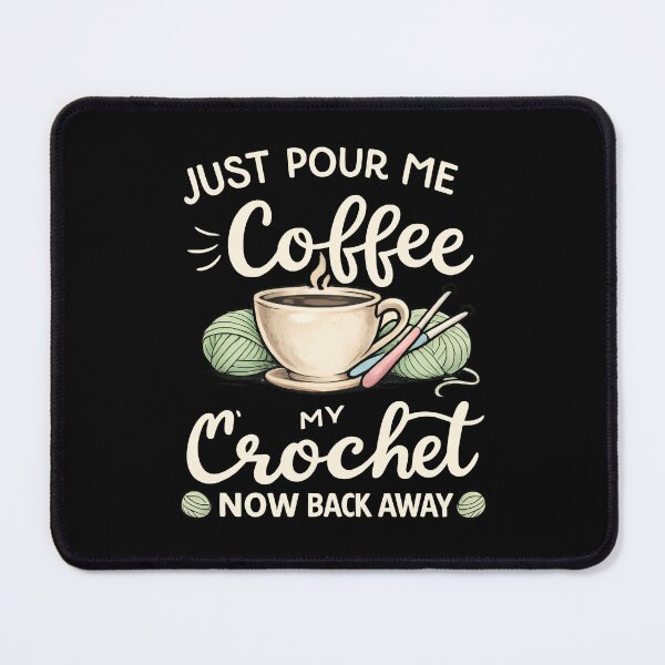 Item preview, crochet funny crochet quote crochet designed and sold by kiakuki.