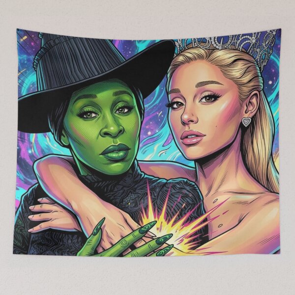 Item preview, Witch Luv Movie Lgbtq+ Comic Book Art Home Wall Decor Print Poster Pride TV Series Thai GL designed and sold by Mind Space.