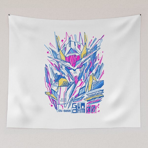 Item preview, Gundam 00 trans am mecha anime designed and sold by trststyle.