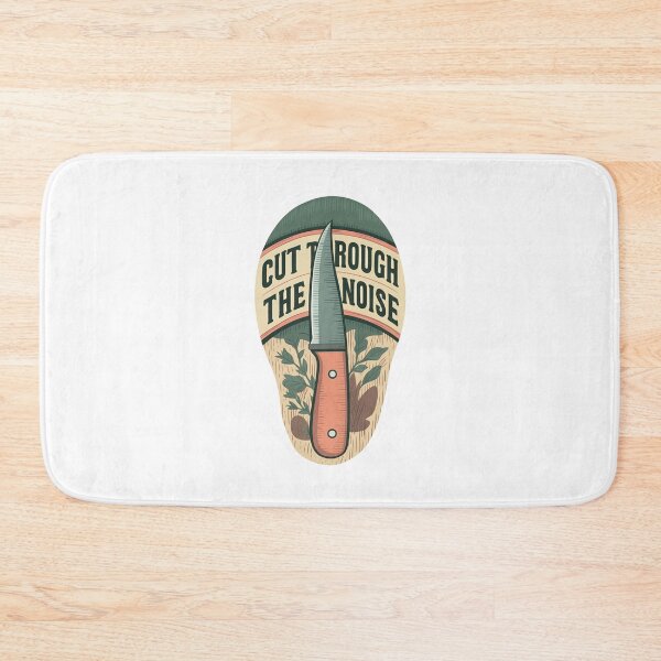 Item preview, Kitchen Knife Cut Through The Noise Minimalist designed and sold by FWLKIT.