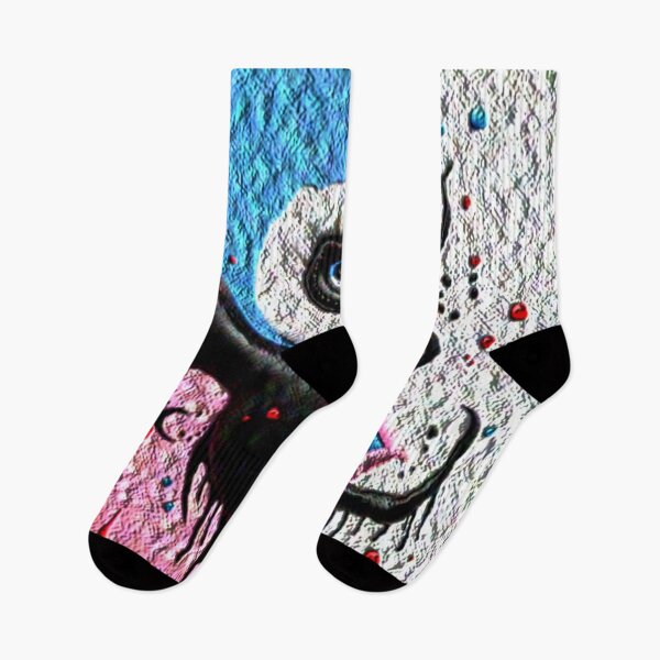 Item preview, yin and flow C rough canvas colorful geometric abstract design designed and sold by SmashingDeals.