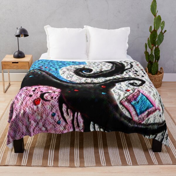 Item preview, yin and flow C rough canvas colorful geometric abstract design designed and sold by SmashingDeals.