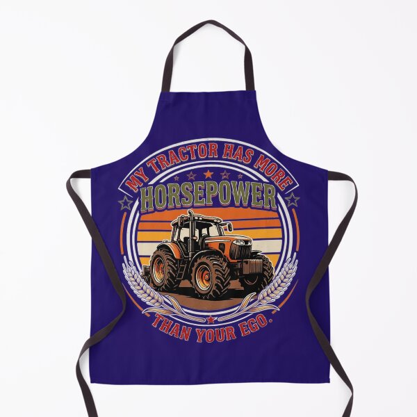 Item preview, Funny tractor t-shirt - My tractor has more horsepower than your ego designed and sold by Mahilis.