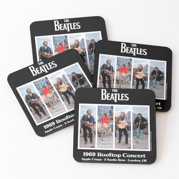 Item preview, the beatles rooftop concert 1969 vintage graphic  designed and sold by WORLD-X.