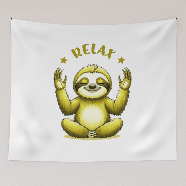 Item preview, Sloth in a state of relaxation designed and sold by ANVivid.