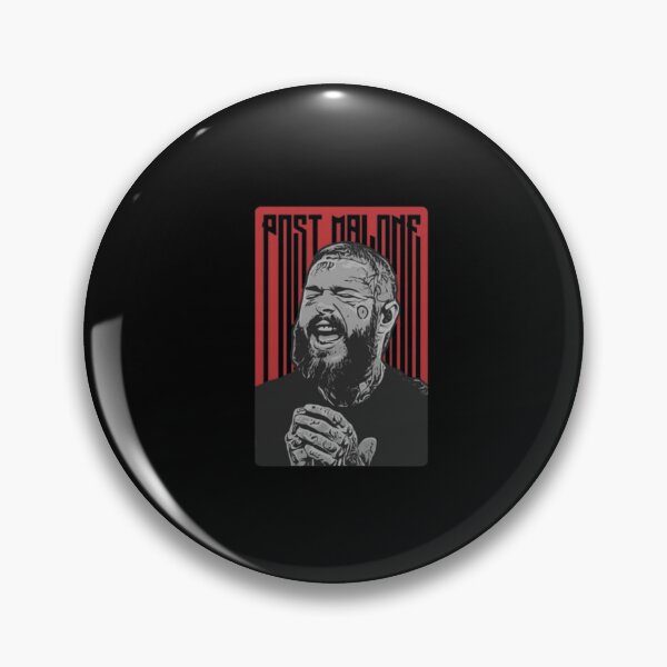 Item preview, Post Malone Vibrant Post Malone Inspired Art designed and sold by ChaosColorCo.