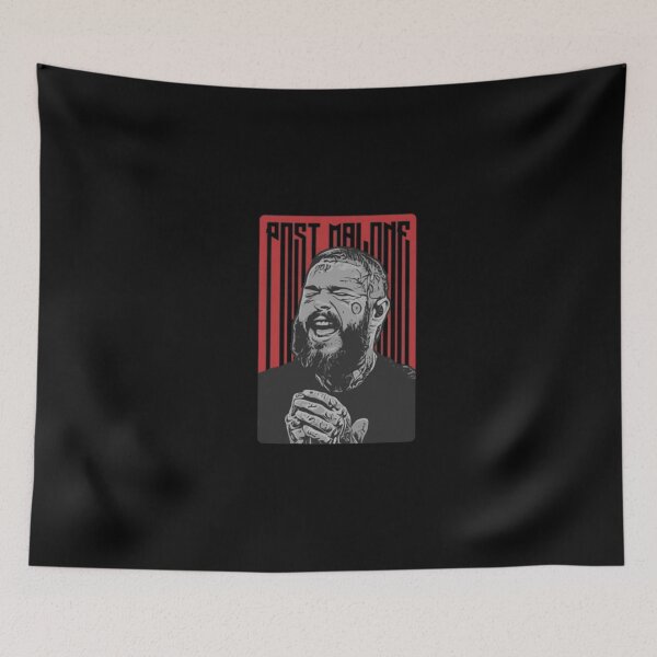 Item preview, Post Malone Vibrant Post Malone Inspired Art designed and sold by ChaosColorCo.