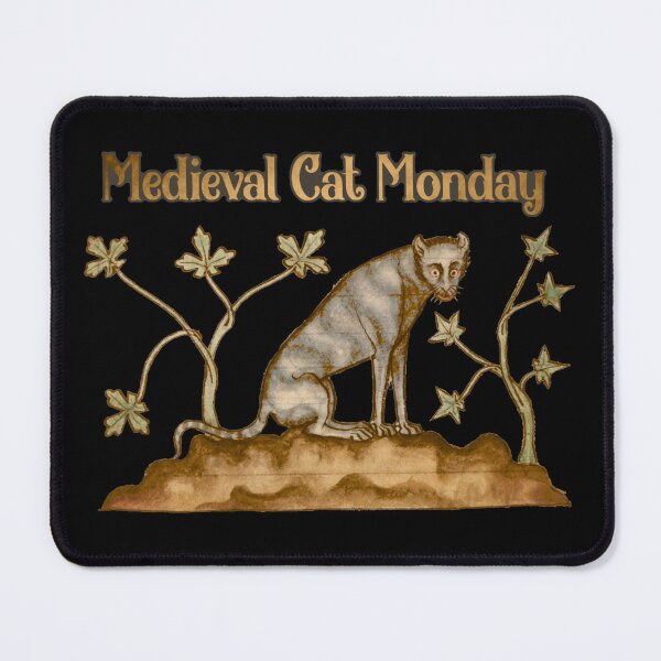 Item preview, medieval cat monday designed and sold by cajashop.