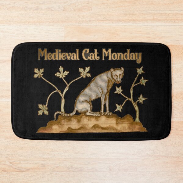 Item preview, medieval cat monday designed and sold by cajashop.