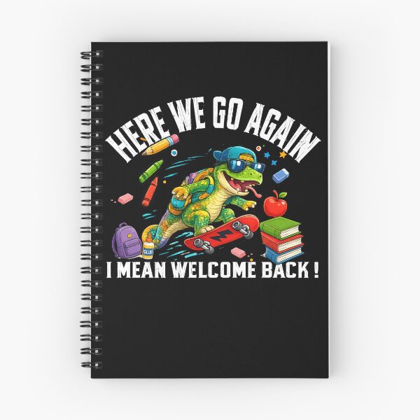 Item preview, Here We Go Again Cute Chameleon Back To School Classroom designed and sold by QuiteOrbit.