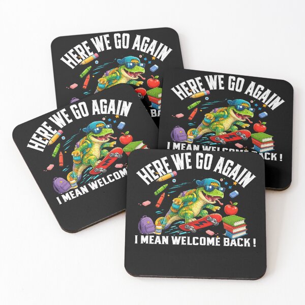 Item preview, Here We Go Again Cute Chameleon Back To School Classroom designed and sold by QuiteOrbit.