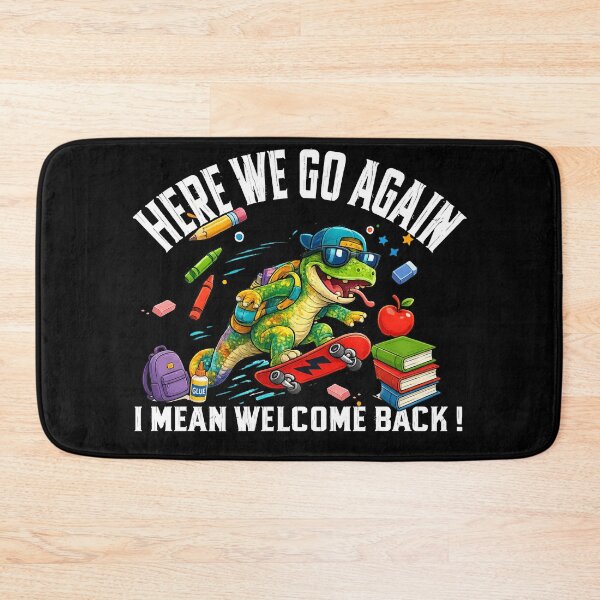 Item preview, Here We Go Again Cute Chameleon Back To School Classroom designed and sold by QuiteOrbit.