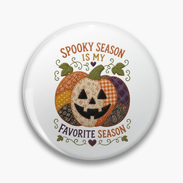 Item preview, Spooky Season Is My Favorite Season Halloween Pumpkin Design designed and sold by Panom Suavichien.