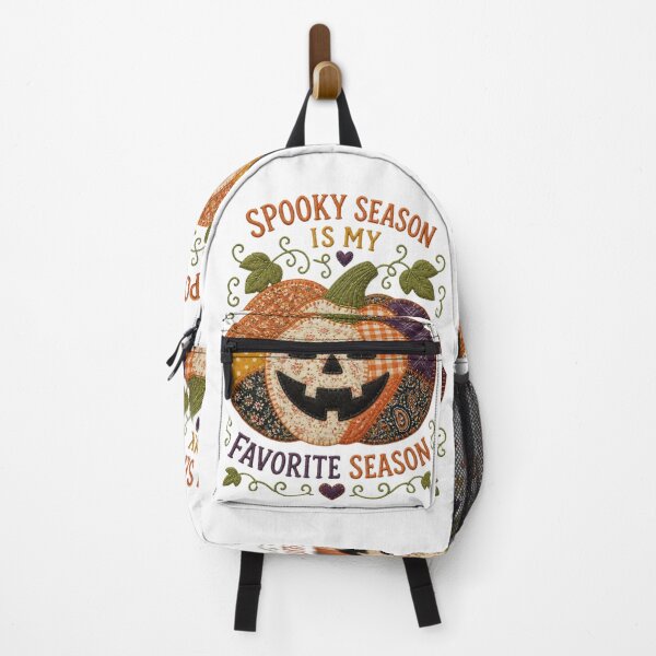 Item preview, Spooky Season Is My Favorite Season Halloween Pumpkin Design designed and sold by Panom Suavichien.