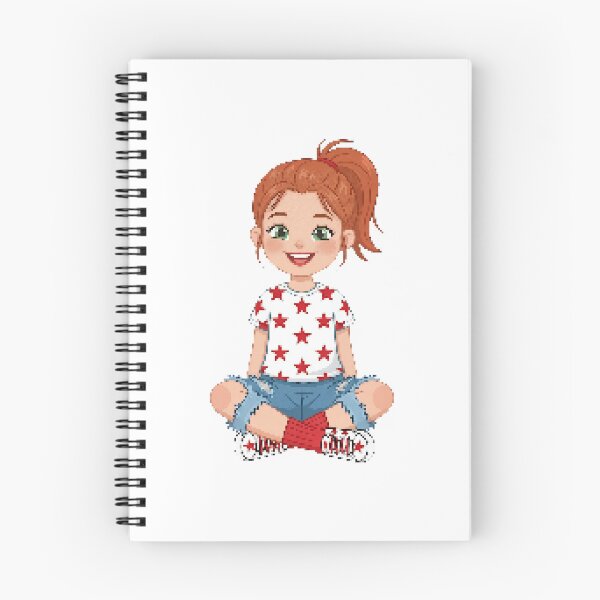 Item preview, Cute red-haired girl designed and sold by ANVivid.