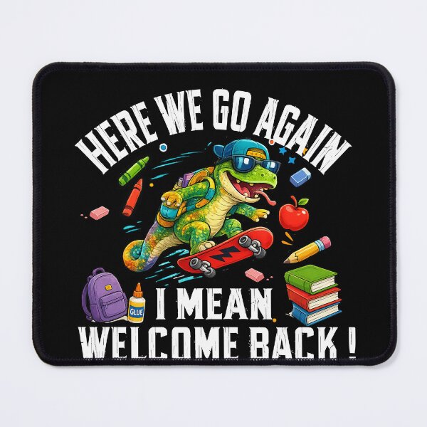 Item preview, Funny Welcome Back To School Chameleon Skateboard Teacher Gift designed and sold by QuiteOrbit.