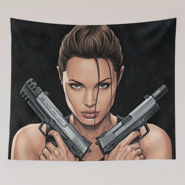 Item preview, Bada$$ Woman Raider Movie Lgbtq+ Comic Book Art Home Wall Decor Print Poster Pride TV Series Thai GL designed and sold by Mind Space.
