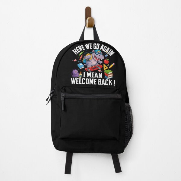 Item preview, Cute Hippo School Humor Here We Go Again Back To School Gift designed and sold by QuiteOrbit.