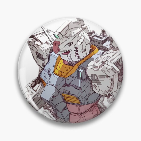 Item preview, HeavAssault Mecha Robot – Futuristic Armored Machine | Sci-Fi Warrior Blueprint Art designed and sold by Dyan4.