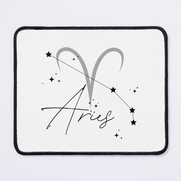 Item preview, Aries Zodiac Sign Constellation Minimalist Line Art designed and sold by NESTORY-Studio.