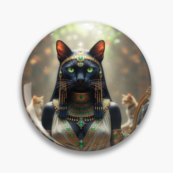 Item preview, Bastet – Black Cat Goddess of Protection designed and sold by RavenCrow444.