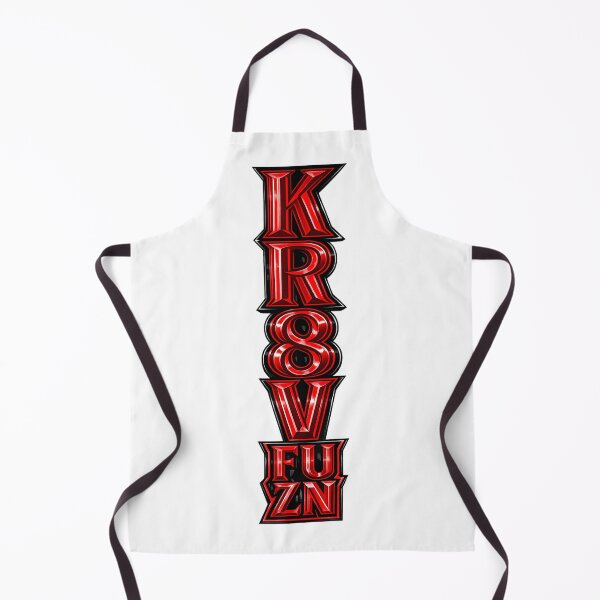 Item preview, KR8V FUZN Red & Black 3D Streetwear Typography designed and sold by Kr8vFuzn.