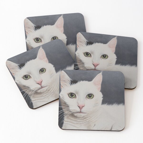 Item preview, White Cat designed and sold by ErinNicholls.