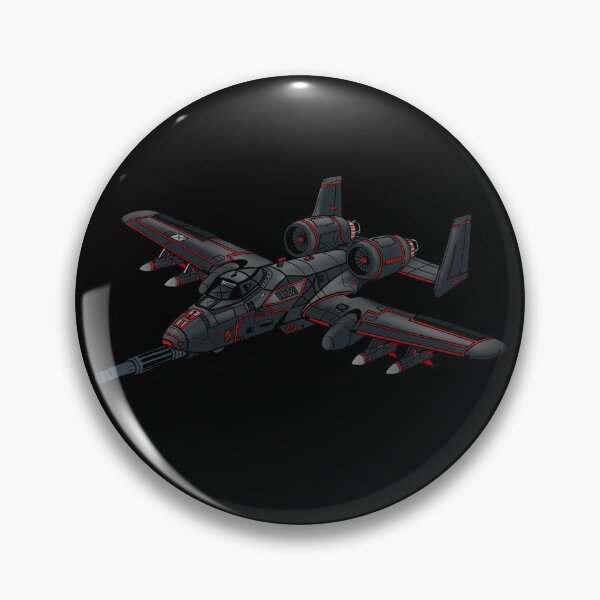 Item preview, A-10 Warthog Attack Jet Military Aircraft Dark Art designed and sold by Urban Muse And Sultry Hues.