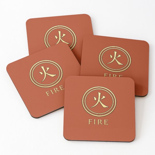 Item preview, Fire Kanji Emblem – Japanese Five Elements Symbol designed and sold by BB Design Garage.